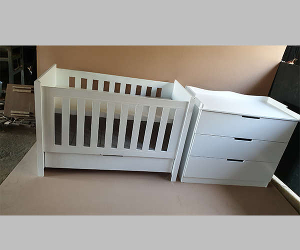 Cots Nursery Baby Cot and Compactum Squareline for sale in Johannesburg (ID604734568)